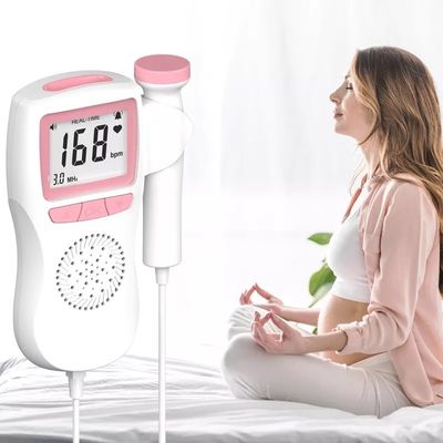 Máy bệnh viện OEM Phụ nữ mang thai di động Theo dõi tim thai Doppler thai nhi
