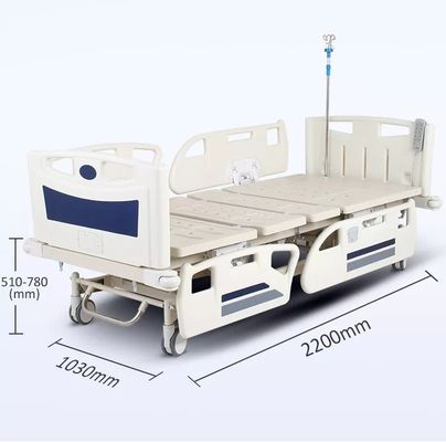 Năm chức năng Giường điều dưỡng ICU Bệnh nhân có thể điều chỉnh bằng điện Giường y tế ICU