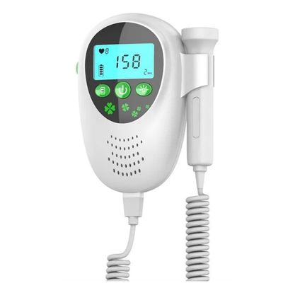 Phụ nữ mang thai Máy dò nhịp tim em bé Theo dõi Doppler thai nhi an toàn
