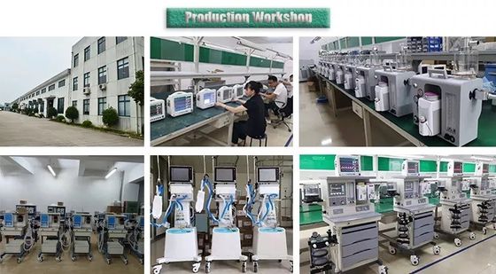 Thiết bị cấp cứu phẫu thuật di động Máy thở ICU hô hấp tự động