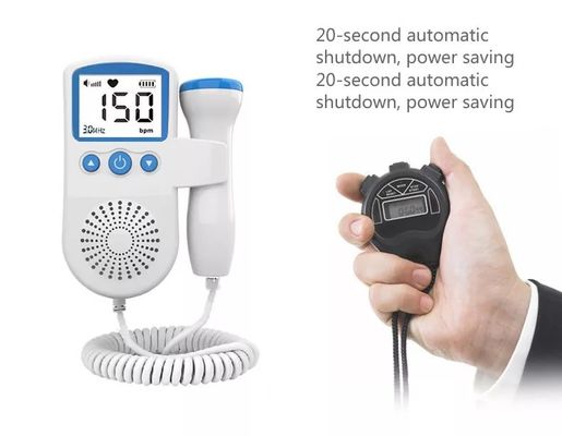 Máy theo dõi nhịp tim Doppler thai nhi di động Máy theo dõi Doppler bỏ túi dành cho bà bầu