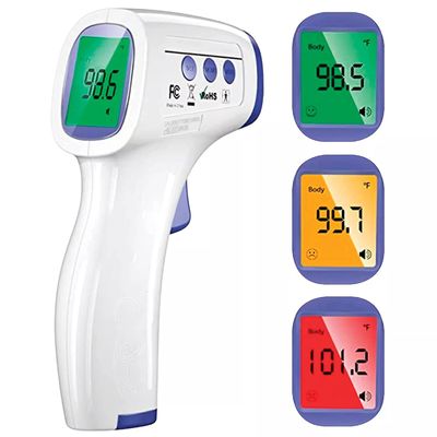 Trán hồng ngoại Nhiệt độ lâm sàng cho bé Nhiệt kế miệng Kỹ thuật số Không tiếp xúc