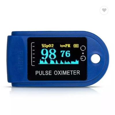 CE Pulse Oximeter Máu đầu ngón tay Nhịp tim và Kiểm tra xung Oximeter