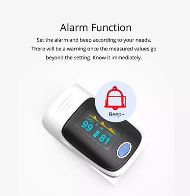 Đầu ngón tay kỹ thuật số Oled Spo2 Máy đo oxy xung đầu ngón tay Máy đo oxy xung di động