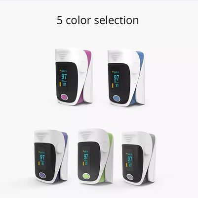 Đầu ngón tay kỹ thuật số Oled Spo2 Máy đo oxy xung đầu ngón tay Máy đo oxy xung di động