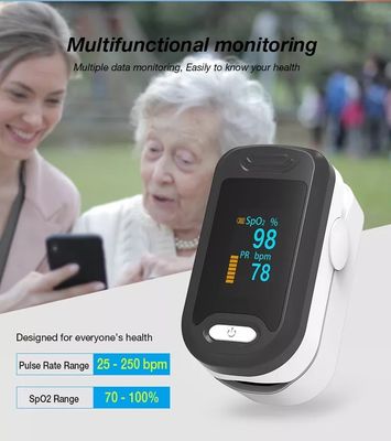 Cảm biến CE SPO2 Máy đo oxy xung ngón tay với màn hình OLED OEM