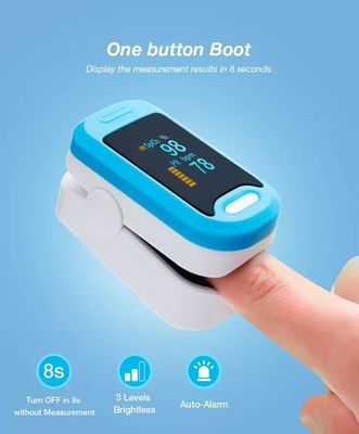 Cảm biến CE SPO2 Máy đo oxy xung ngón tay với màn hình OLED OEM