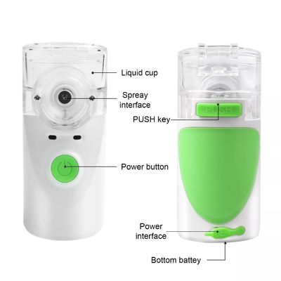 Máy phun sương di động siêu âm Có thể uống được Lưới điện Ce AAA Pin X 2 270g