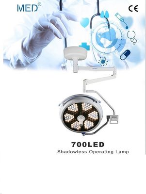 Đèn LED phẫu thuật nhỏ trần CE Đèn phẫu thuật không bóng 700 LED