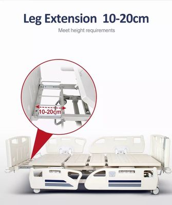 Năm chức năng Giường điều dưỡng ICU Bệnh nhân có thể điều chỉnh bằng điện Giường y tế ICU