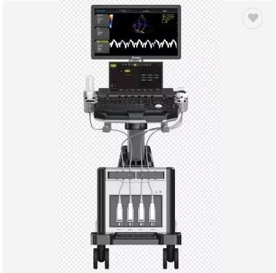 Máy siêu âm tim 2D 3D 4D Xe đẩy tim Máy siêu âm Doppler màu Echo