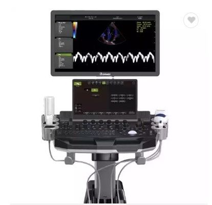 Máy siêu âm tim 2D 3D 4D Xe đẩy tim Máy siêu âm Doppler màu Echo
