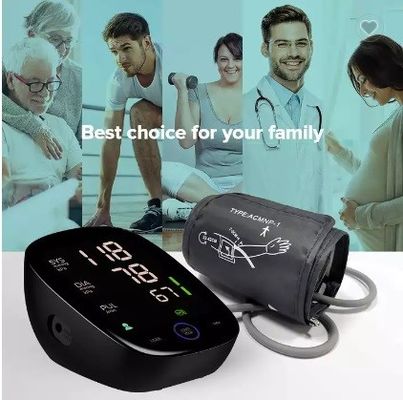 Máy đo huyết áp cánh tay tự động kỹ thuật số có đèn nền BP Cuff