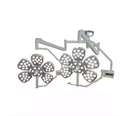 Đèn LED phẫu thuật Hình dạng hoa Đèn Led hoạt động Đèn điều hành không bóng đôi mái vòm