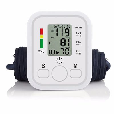 Máy đo huyết áp tự động kỹ thuật số BP Cánh tay trên điện tử