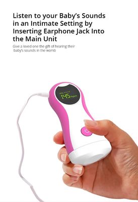 Thiết bị siêu âm Doppler thai nhi nhỏ trước khi sinh Máy theo dõi nhịp tim cho bé
