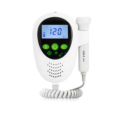 Phụ nữ mang thai Máy dò nhịp tim em bé Theo dõi Doppler thai nhi an toàn