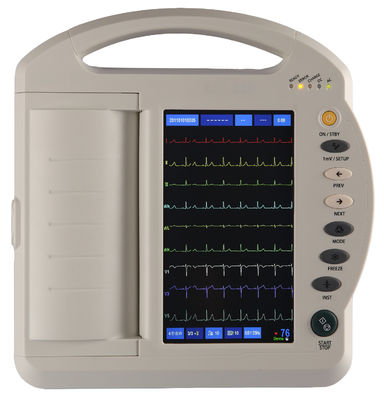 Màn hình cảm ứng 12 kênh 7 inch Máy ECG Máy điện tâm đồ Tiêu chuẩn 12 Chì