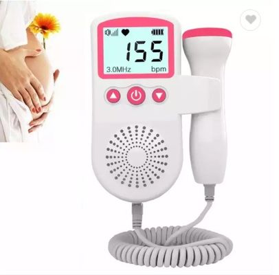 Máy dò nhịp tim siêu âm Theo dõi tại nhà Mang thai Doppler nhịp tim thai nhi mang thai