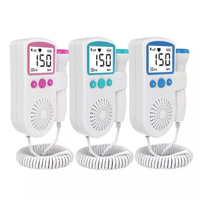 Máy theo dõi nhịp tim Doppler thai nhi di động Máy theo dõi Doppler bỏ túi dành cho bà bầu
