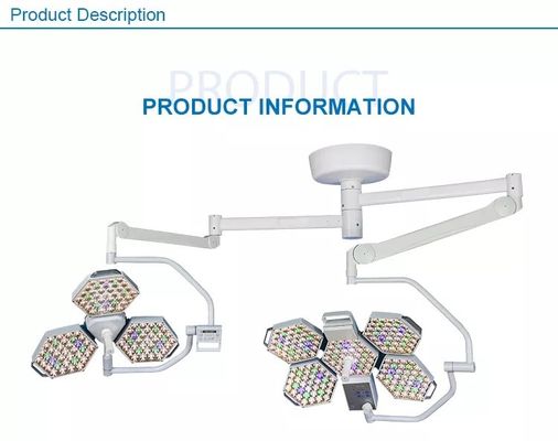 Điều chỉnh nhiệt độ màu Đèn phẫu thuật không bóng cao cấp Đèn trần LED