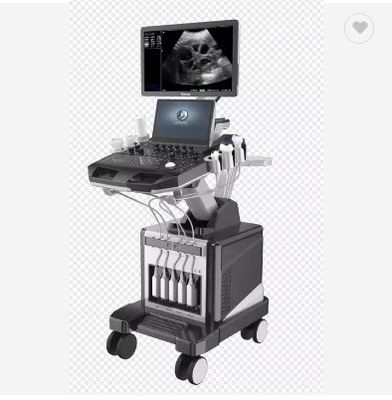 Máy siêu âm tim 2D 3D 4D Xe đẩy tim Máy siêu âm Doppler màu Echo